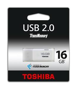 Pendrive Toshiba Usb 20 16gb Blanco Pte